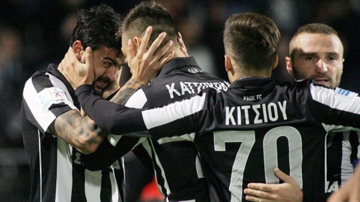 Νικήτης ο ΠΑΟΚ στο ντέρμπι της Θεσσαλονίκης 