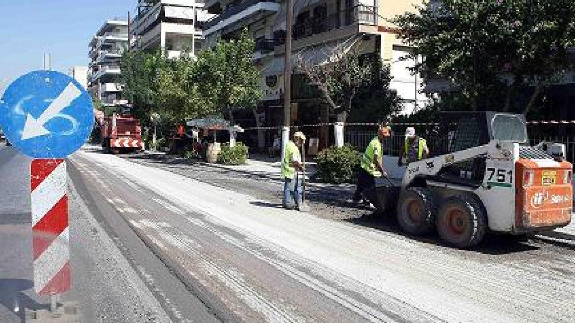 Θεσσαλονίκη: Κυκλοφοριακά προβλήματα λόγω εργασιών ασφαλτόστρωσης