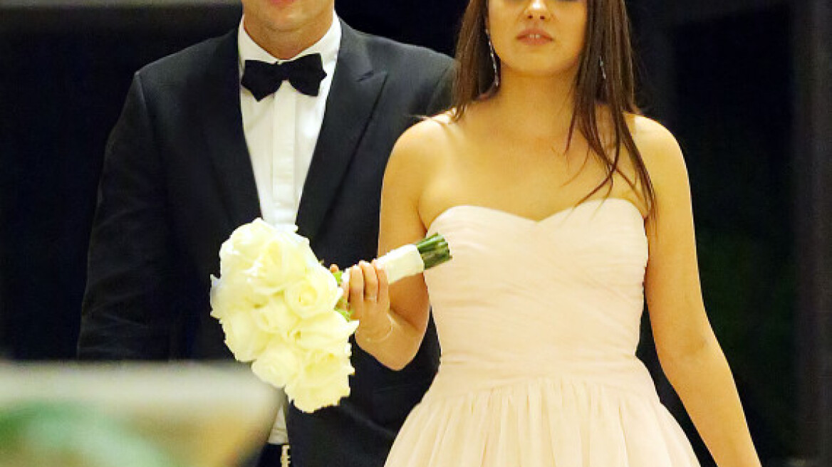 Μila Kunis, Ashton Kutcher: Σα νύφη και γαμπρός