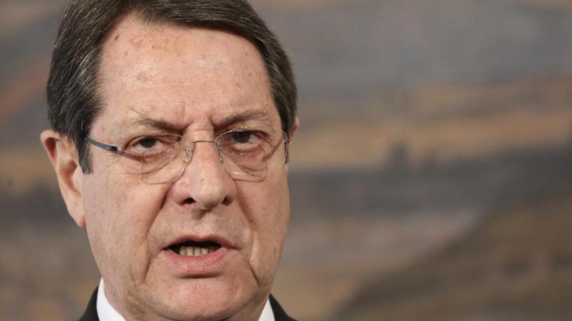 Ν. Αναστασιάδης: Η τουρκική αδιαλλαξία αποτρέπει την έναρξη διαλόγου για το Κυπριακό