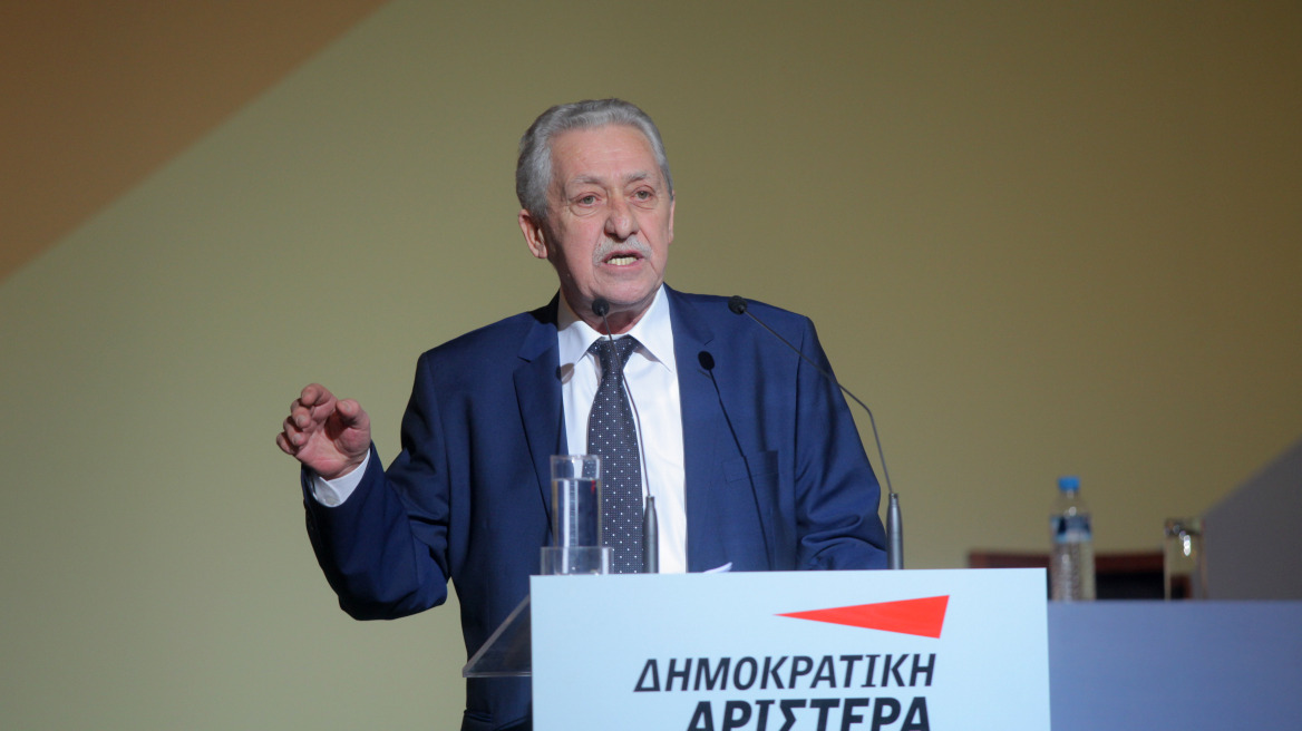 Κουβέλης: Νέος προοδευτικός πόλος και όχι στην σύμπλευση με ΠΑΣΟΚ