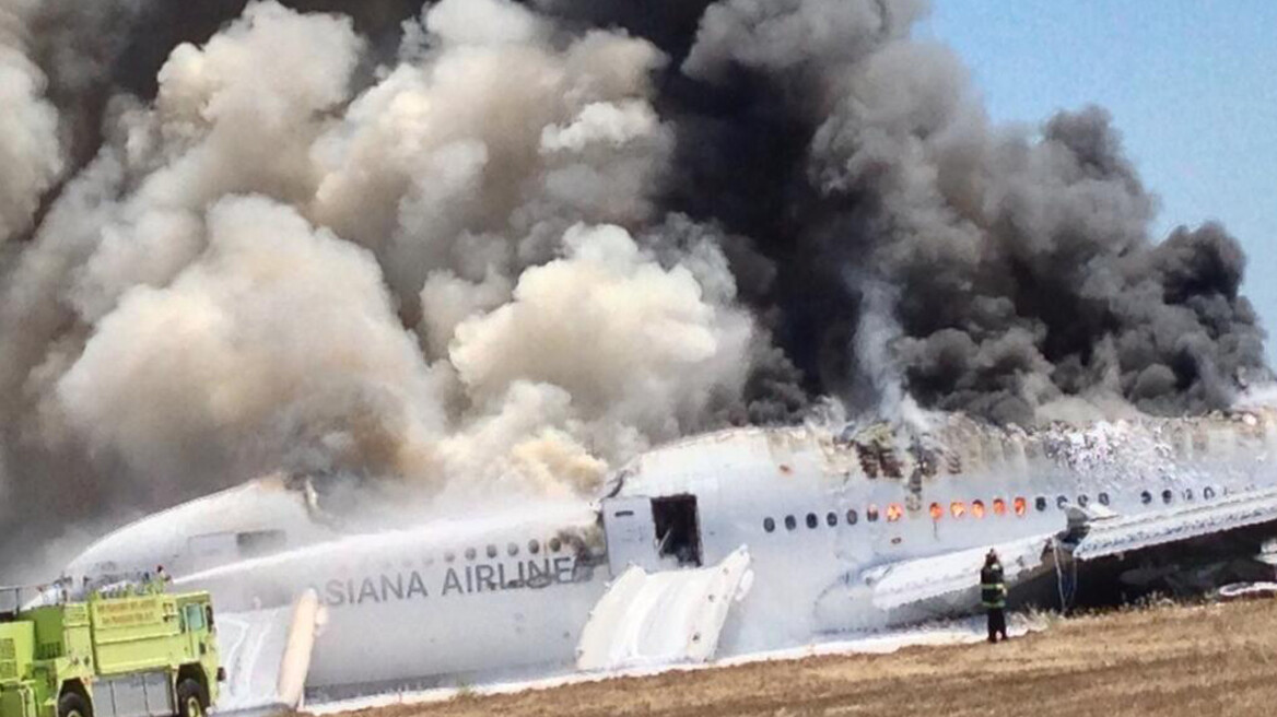 Asiana: Δείτε νέο βίντεο της συντριβής του αεροσκάφους στο Σαν Φραντσίσκο