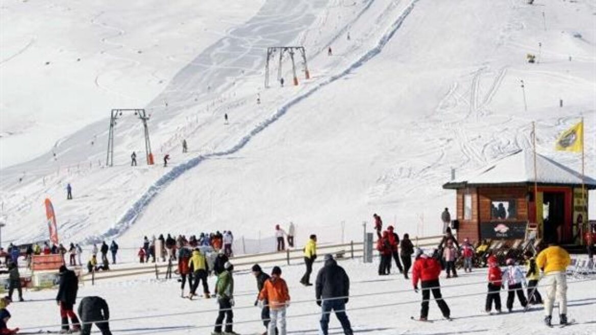 Σε λειτουργία από την Τετάρτη το χιονοδρομικό κέντρο στο Καϊμάκτσαλαν