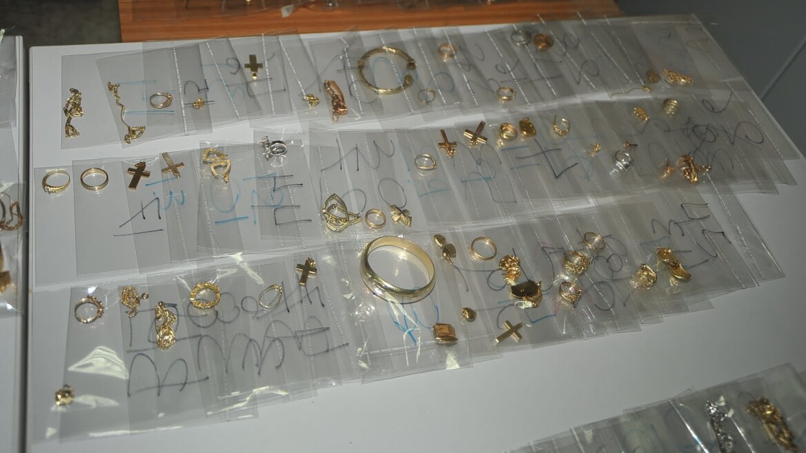 Εξιχνιάστηκε κλοπή χρυσαφικών στη Χαλκιδική