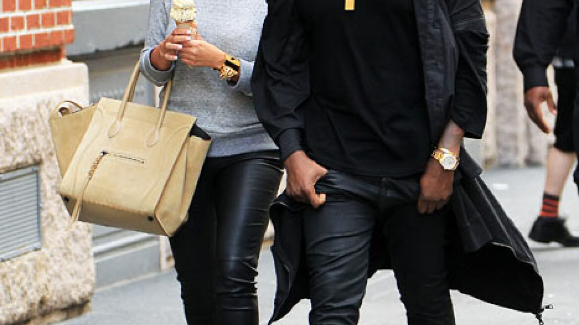 Kim Kardashian-Kanye West: Δείτε τους να κάνουν σκι!