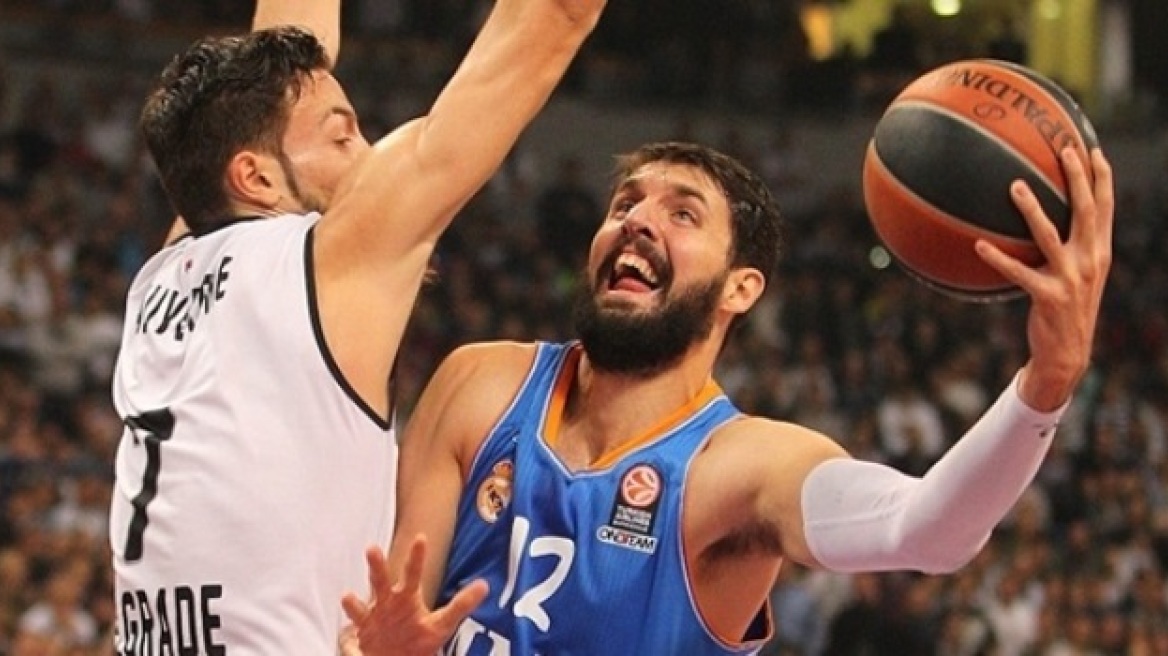 Euroleague: H Ρεάλ ξεπέρασε άνετα και το εμπόδιο της Παρτιζάν