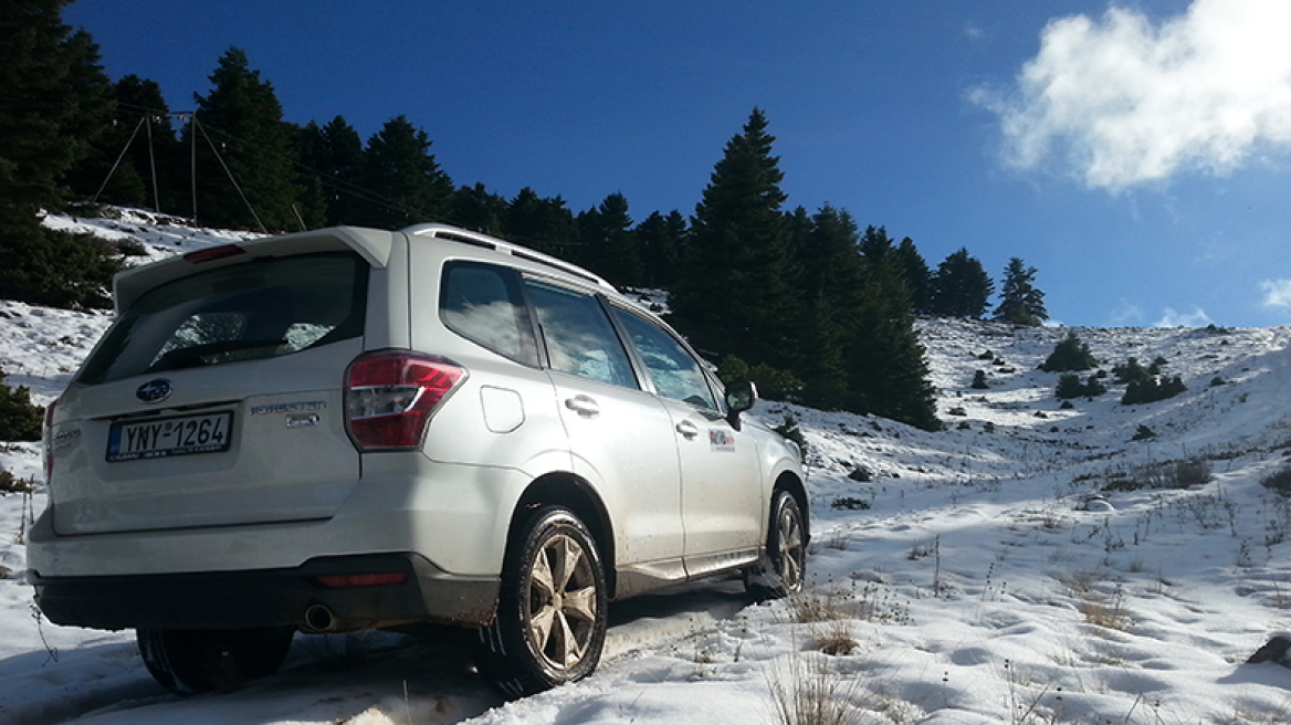 Με το νέο Forester εκτός δρόμου!