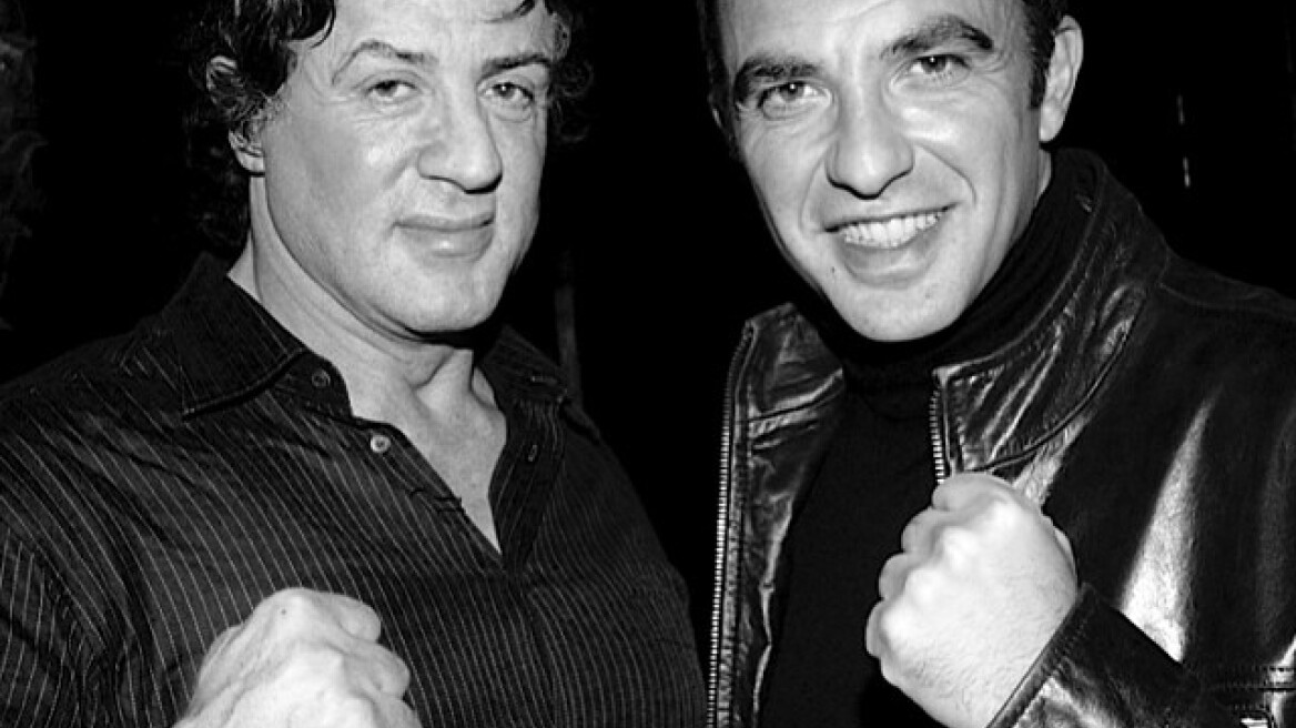 Νίκος Αλιάγας: Ποζάρει με τον Sylvester Stallone