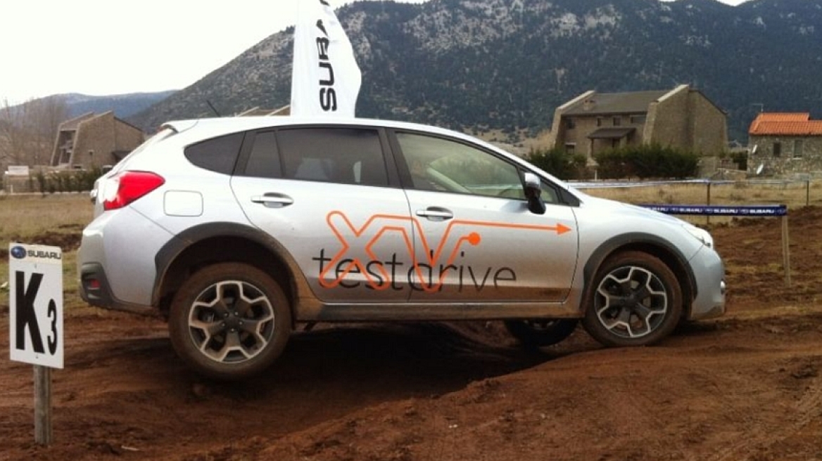 Off road στον Παρνασσό με Subaru