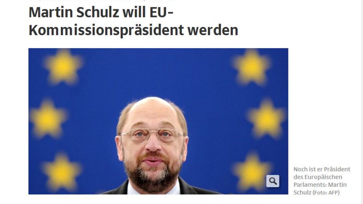 Martin Schulz: If I become president of the European Commission I will make German the official language