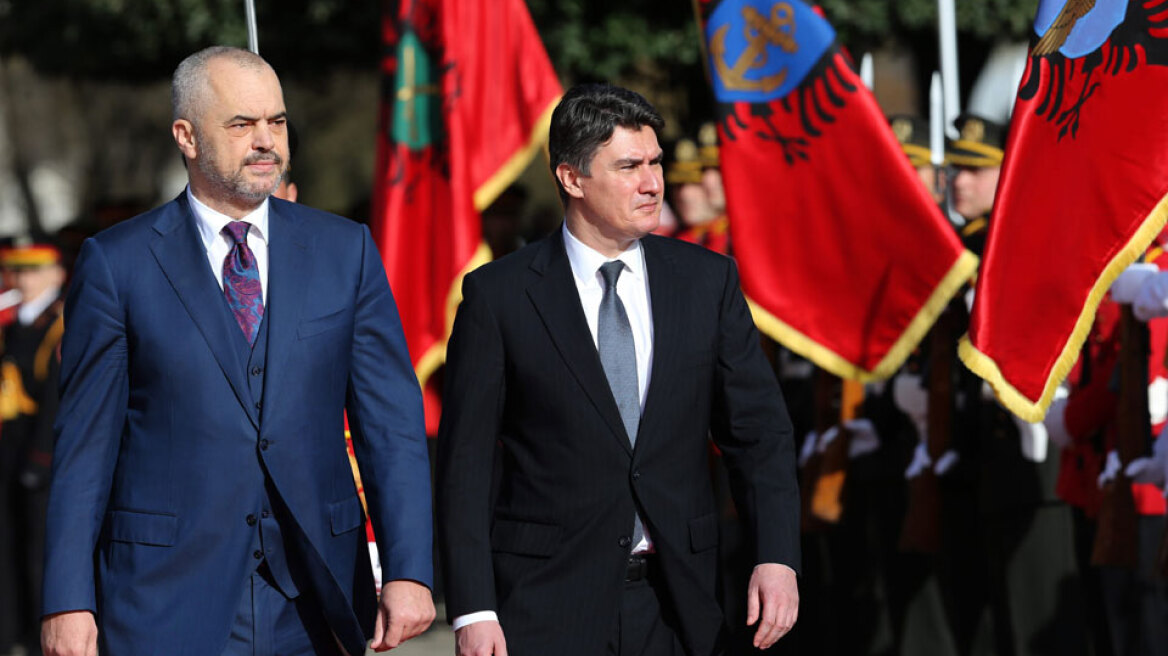 Η Κροατία στηρίζει την ένταξη της Αλβανίας στην Ε.Ε.