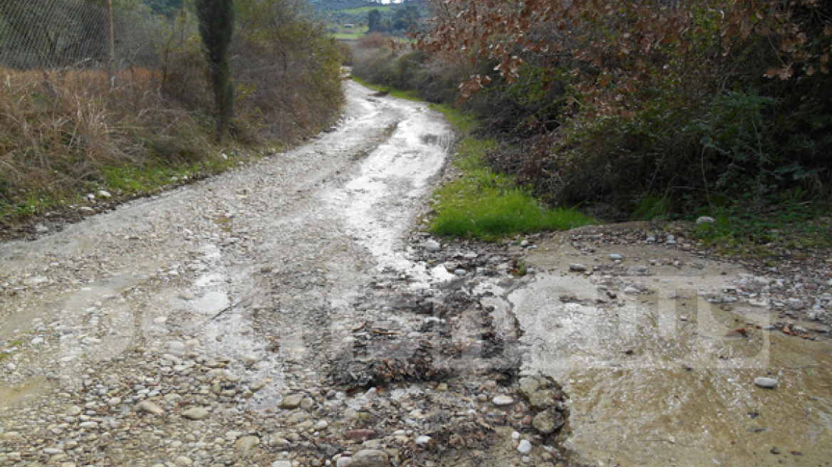  Ηλεία: Κατεστραμμένοι και αδιάβατοι οι δρόμοι στην Κεραμιδιά