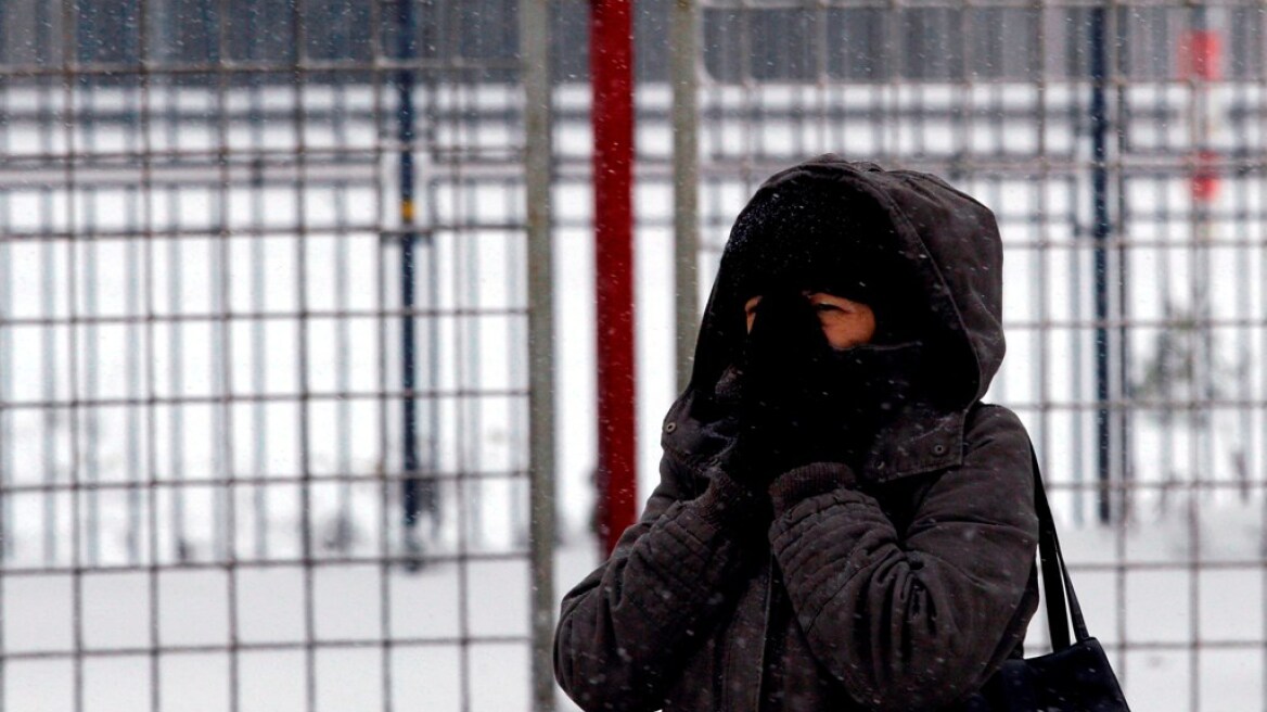 Συνεχίζεται το τσουχτερό κρύο σε όλη τη χώρα 