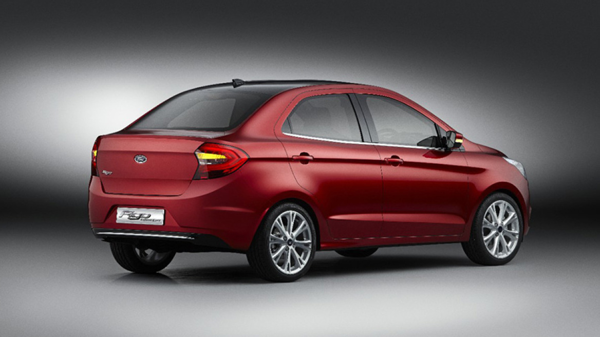 Ένα σεντάν από τη Ford με μήκος κάτω από 4 m. 