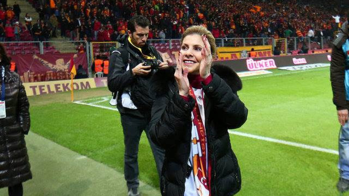 Η Ελληνίδα σύζυγος του προέδρου της Γαλατασαράι (φωτό)