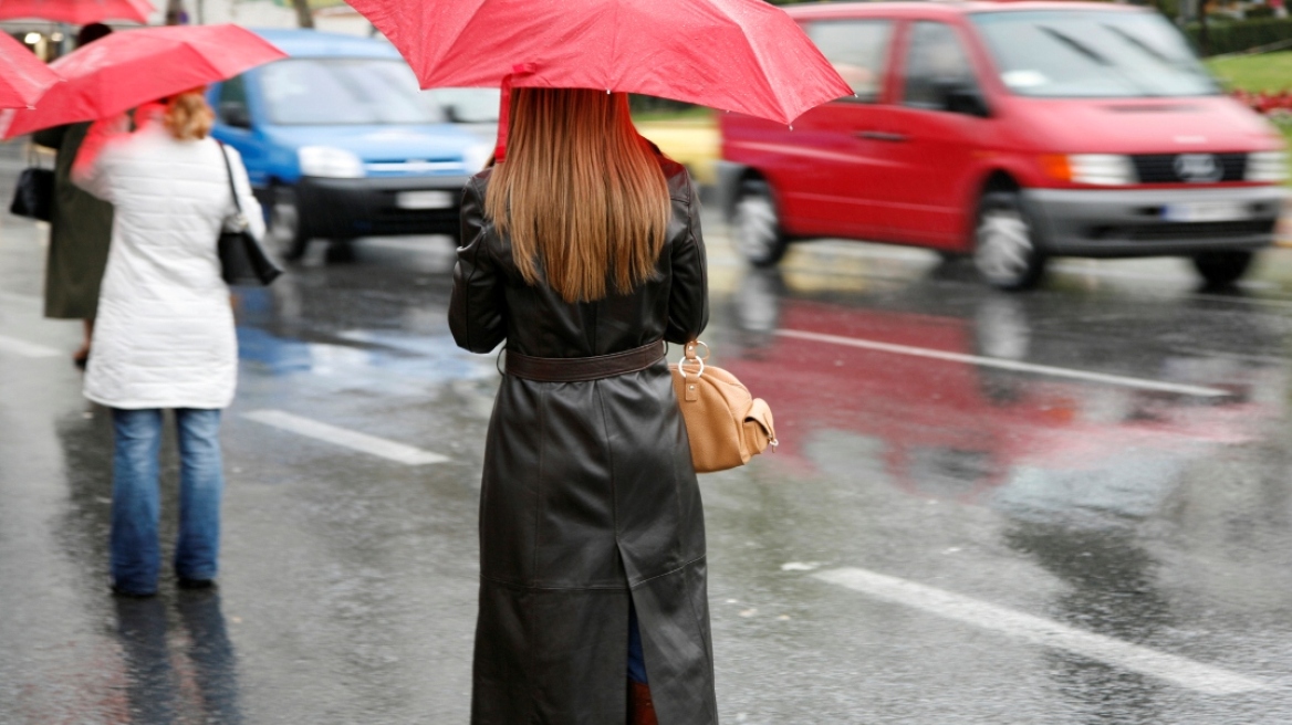 Βροχές και τσουχτερό κρύο