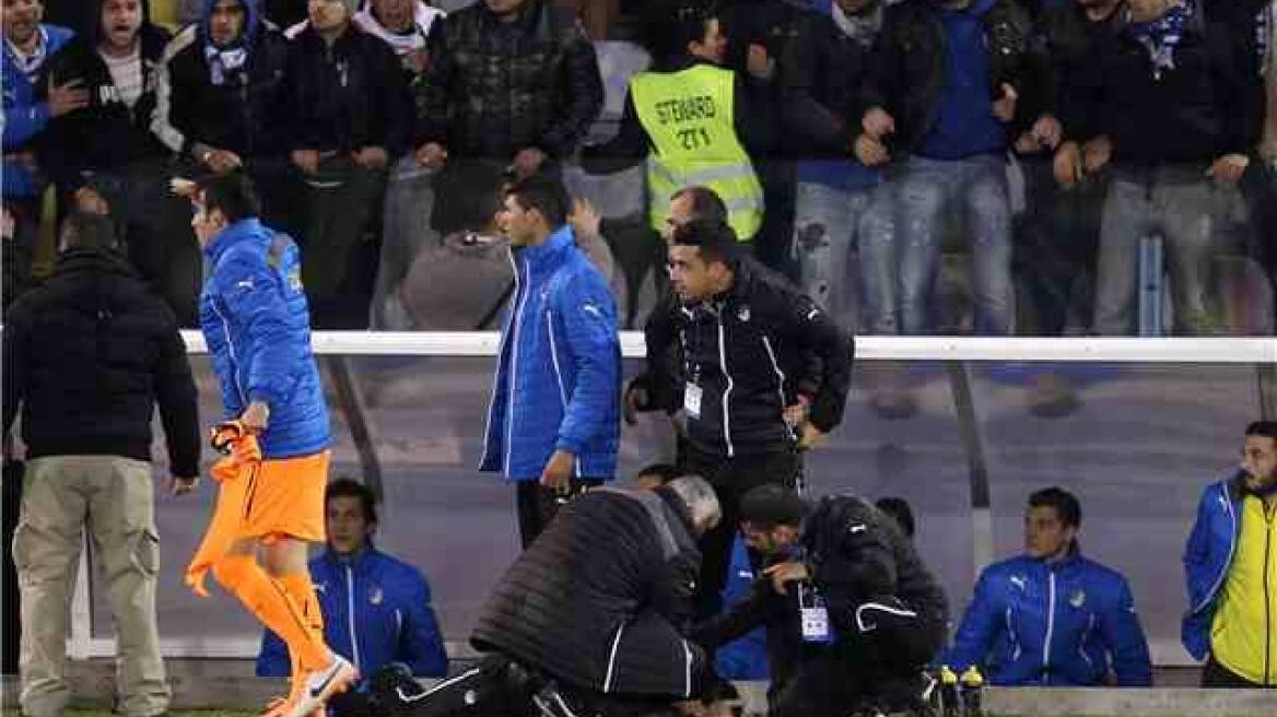 Κύπρος: Με φορείο έφυγε ο Δώνης από το ντέρμπι ΑΠΟΕΛ-Ανόρθωση