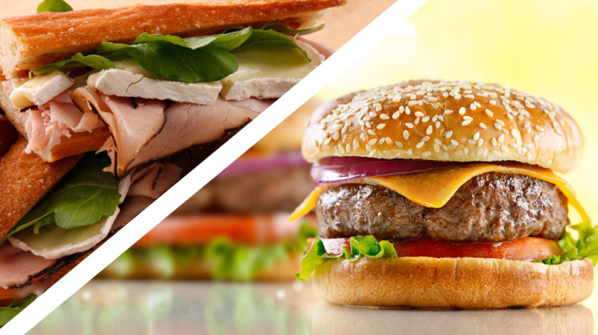 Γαλλία: Προτιμούν τα χάμπουργκερ από τις μπαγκέτες