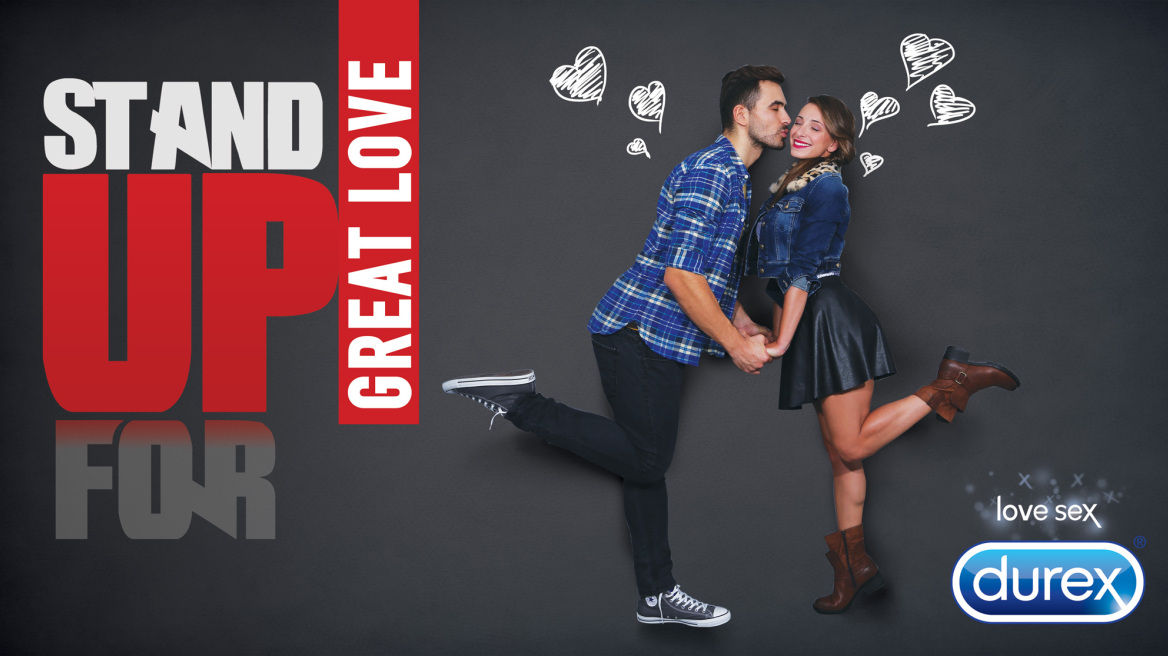 H Durex γιορτάζει την ημέρα του Αγίου Βαλεντίνου