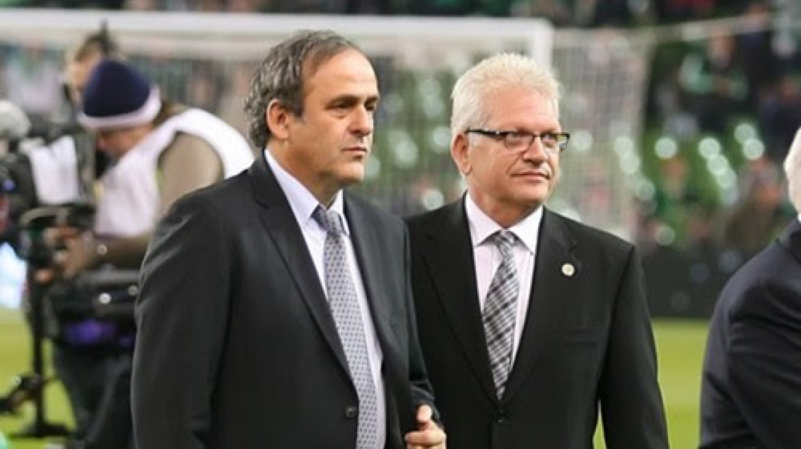 Στην Τούμπα για το παιχνίδι ΠΑΟΚ - Μπενφίκα ο Πλατινί