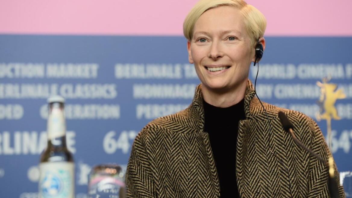 Τα αστεία της Tilda Swindon στην Berlinale 