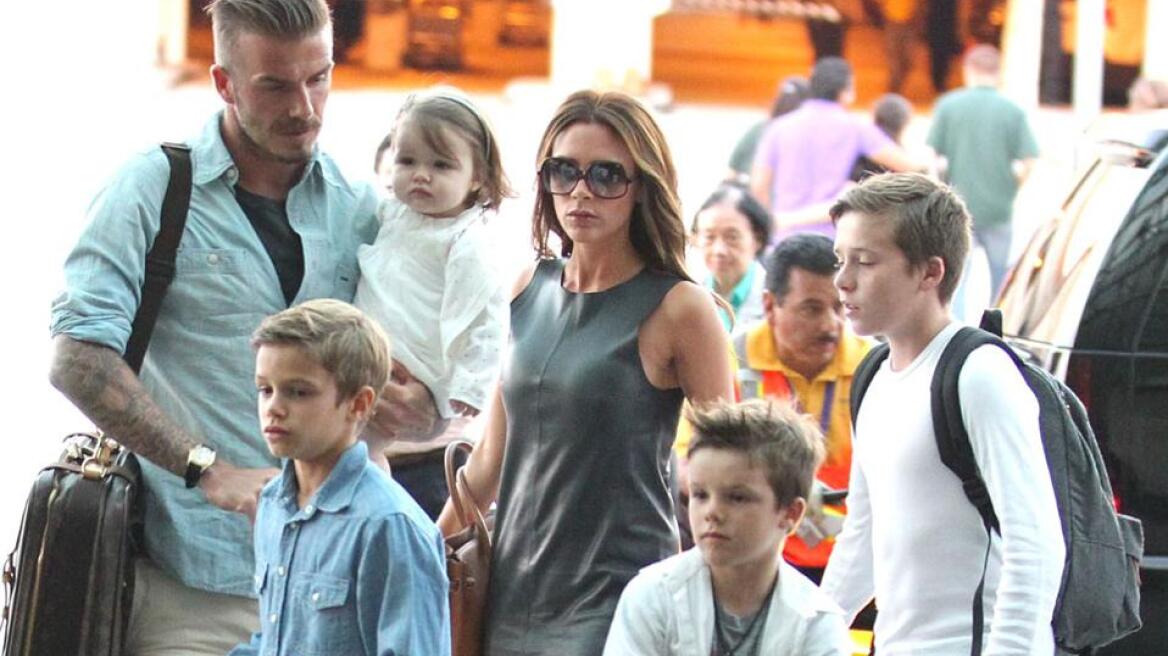 David Beckham: Ετοιμάζει τα παιδιά το πρωί και φτιάχνει και τηγανίτες!
