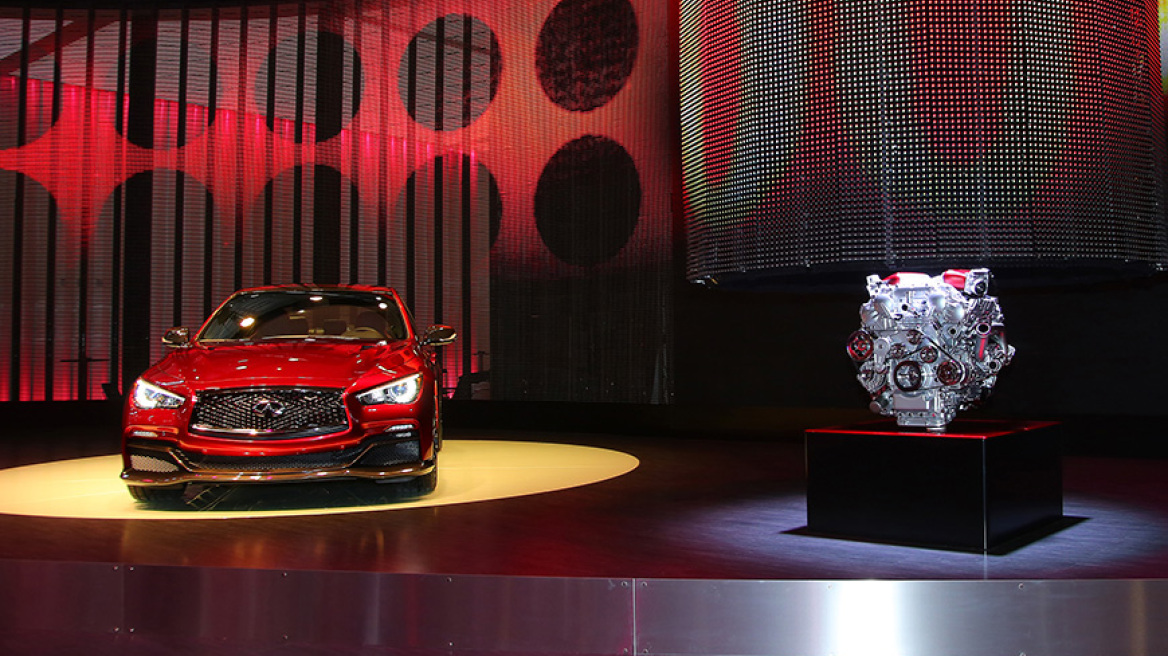 Ο... ψυχωμένος κινητήρας του Q50 Eau Rouge