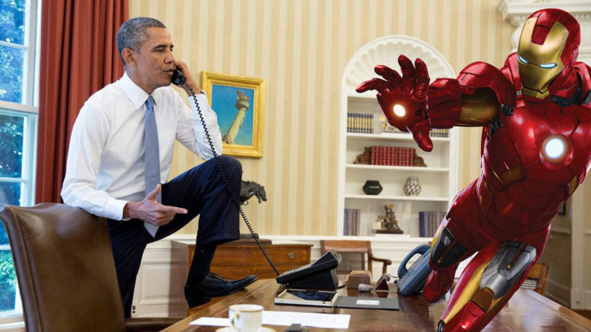 ΗΠΑ: Ο Ομπάμα ετοιμάζει τον... Iron Man