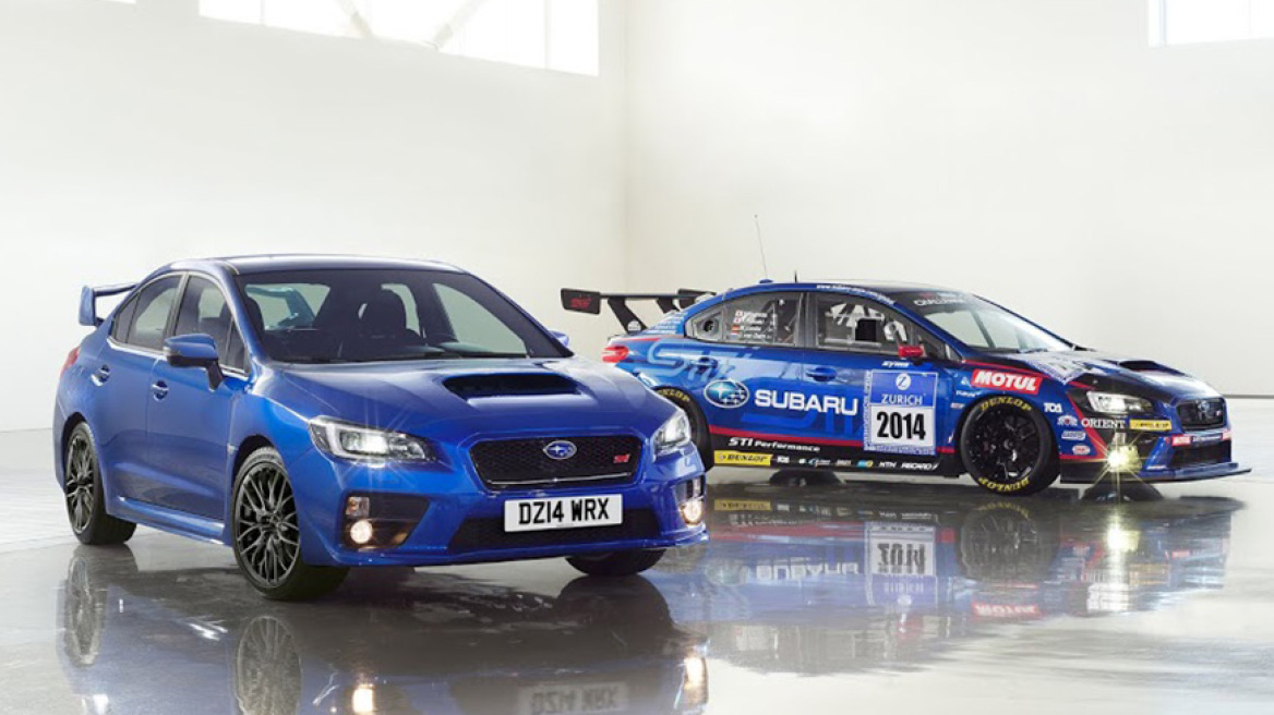 Το αγωνιστικό και το... απλό WRX STI