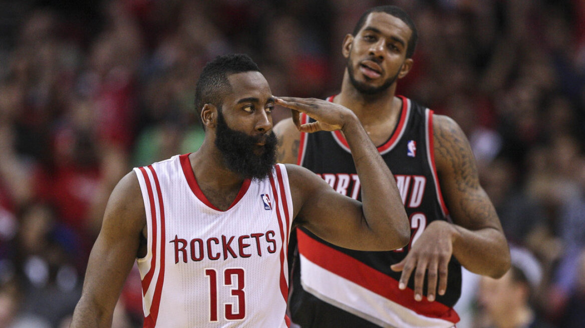 NBA: Εκτόξευση για... Ρόκετς, «κοιλιά» για τους Πέισερς