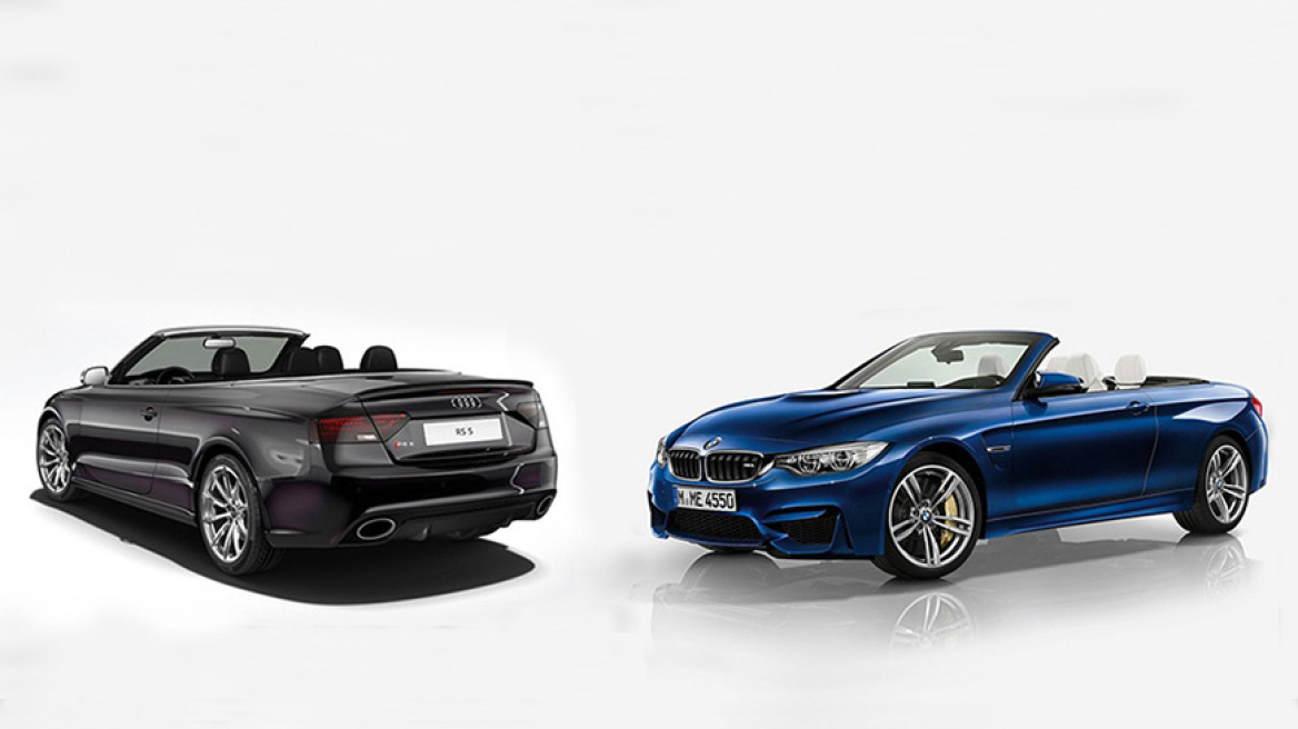 Το RS5 Cabriolet περιμένει στη... γωνία τη νέα M4 Convertible