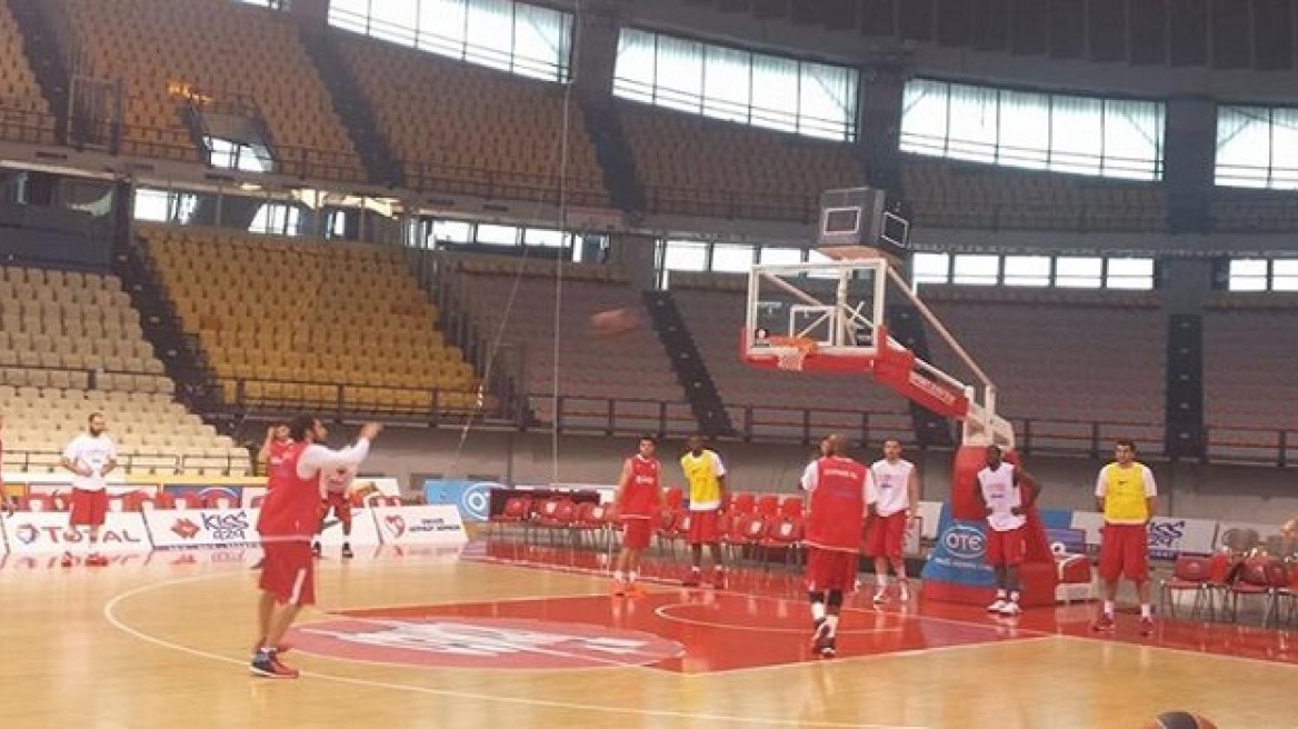 Προπονήθηκε ο Πρίντεζης