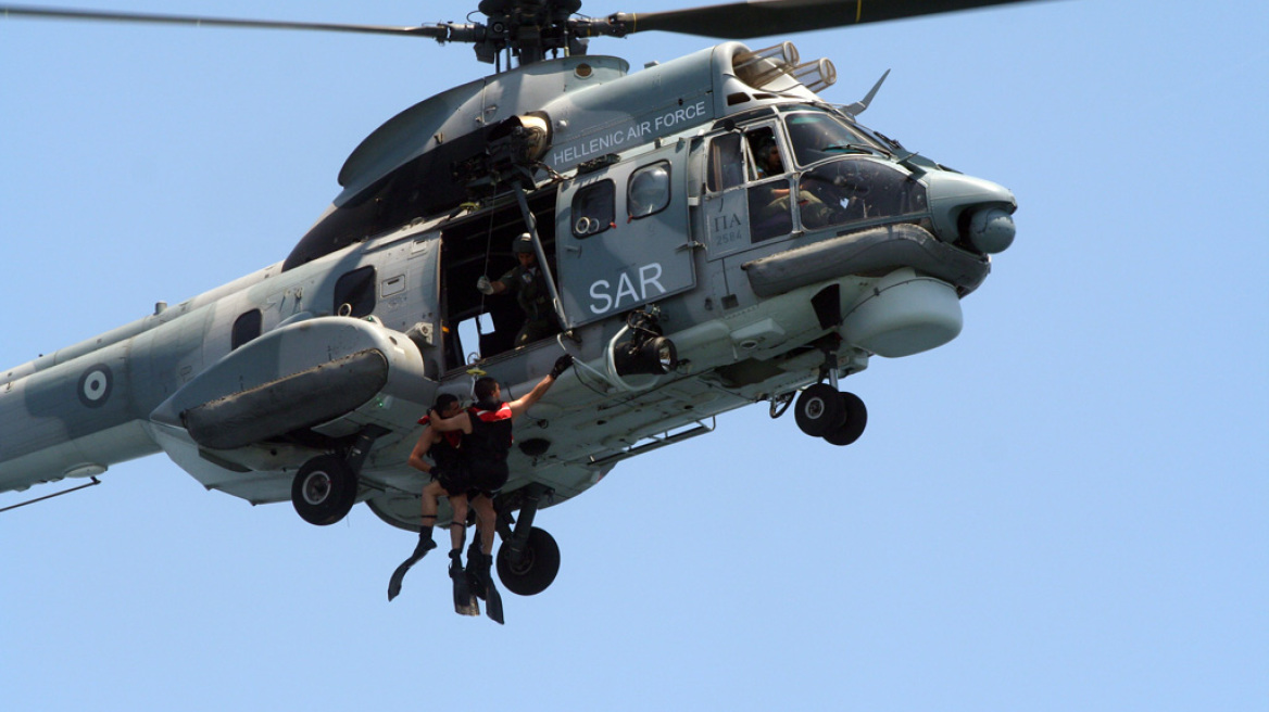 Αεροδιακομιδή ασθενών από κρουαζιερόπλοιο ανοιχτά της Κρήτης