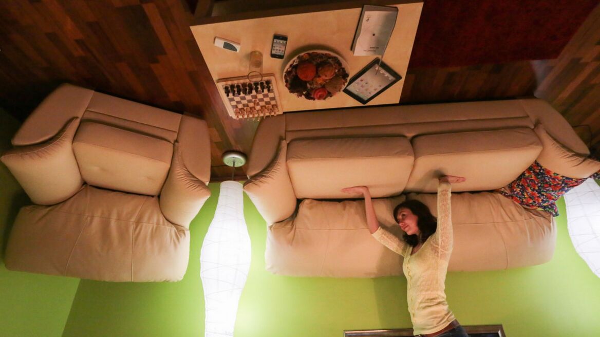 Ρωσία: Δείτε το σπίτι που αψηφά τη βαρύτητα 