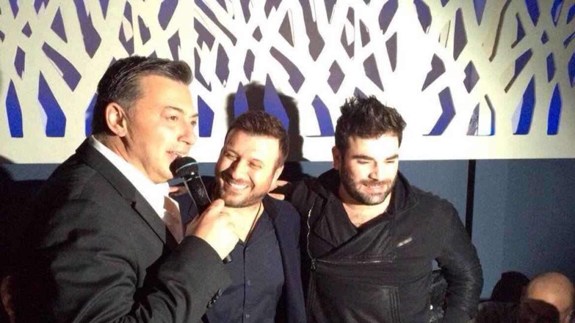 Παντελίδης – Πλούταρχος: Διασκέδασαν μαζί στα μπουζούκια