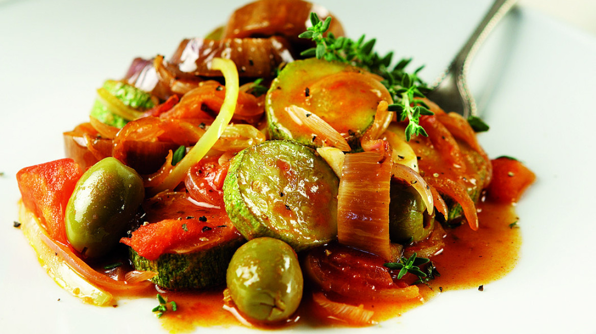 Μπριάμ στην κατσαρόλα με ελιές