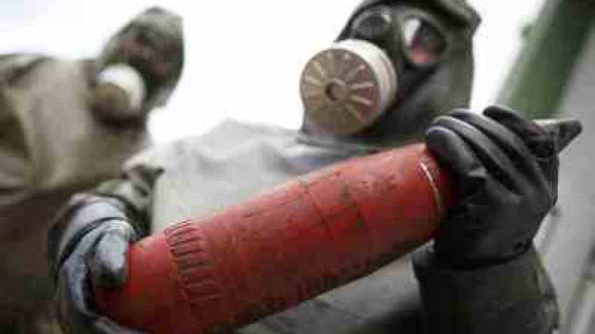 Χημικά Συρίας: Μηνυτήρια αναφορά για την καταστροφή τους στη Μεσόγειο 