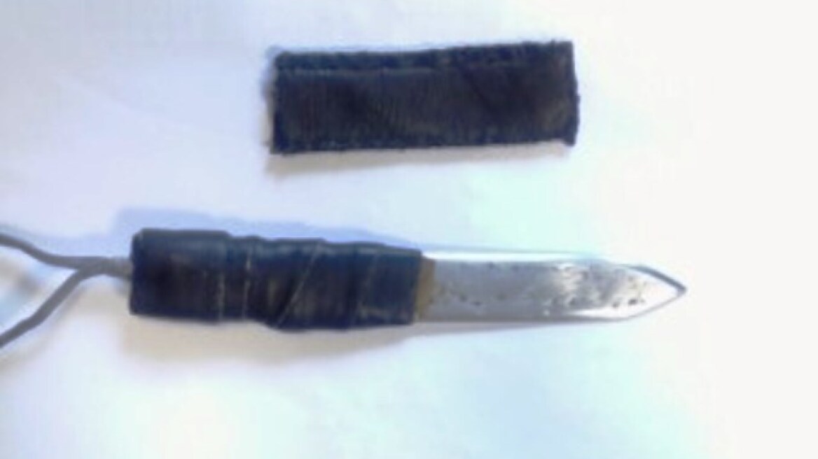 Αυτοσχέδιο μαχαίρι βρέθηκε σε κελί ισοβίτη στο Δομοκό