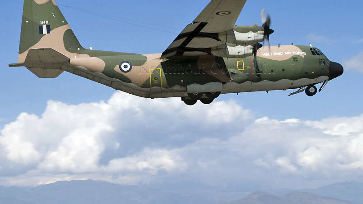 Γέφυρα ζωής για 35χρονη εγκυμονούσα με C-130 από τη Ρόδο στην Κρήτη