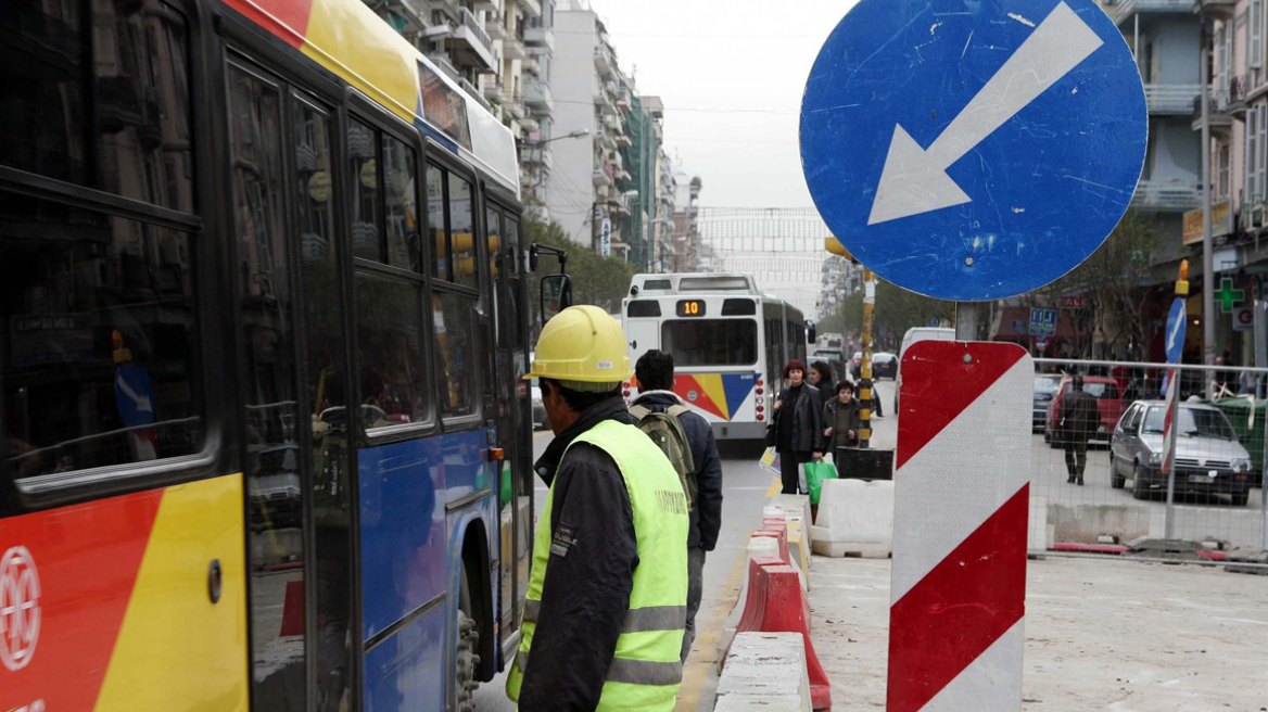 Θεσσαλονίκη: Νέες κυκλοφοριακές ρυθμίσεις λόγω έργων για το Μετρό