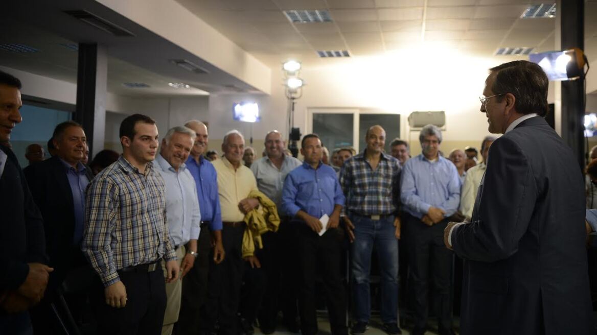 Σαμαράς: Αφορολόγητο πετρέλαιο στους αγρότες