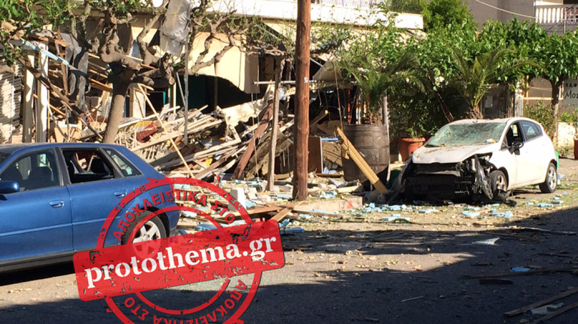 Ισχυρή έκρηξη ισοπέδωσε εστιατόριο στη Νέα Ερυθραία