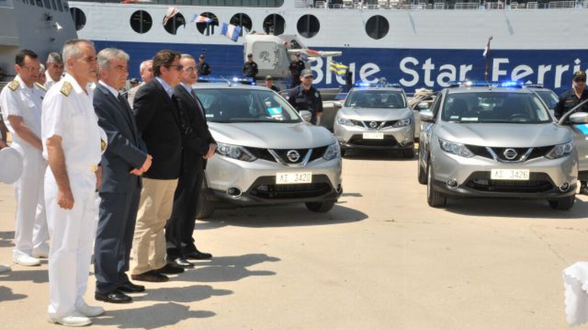 Το Λιμενικό παρέλαβε τα πρώτα 20 περιπολικά οχήματα