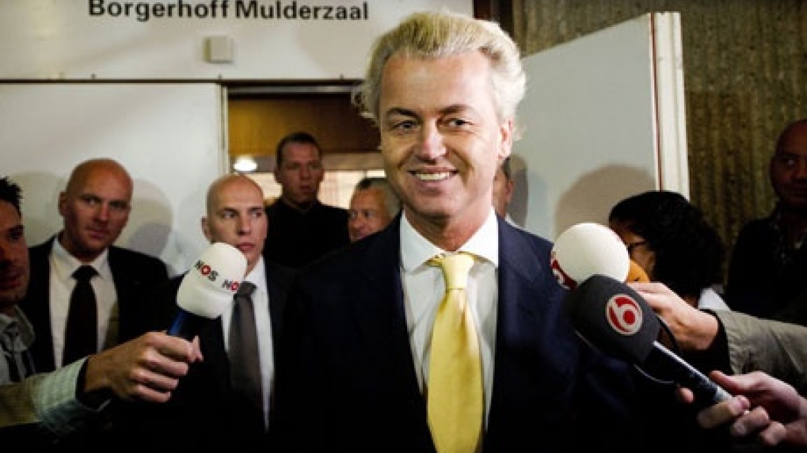 Ολλανδία: Τρίτος ο ακροδεξίος Βίλντερς σύμφωνα με τα exit poll