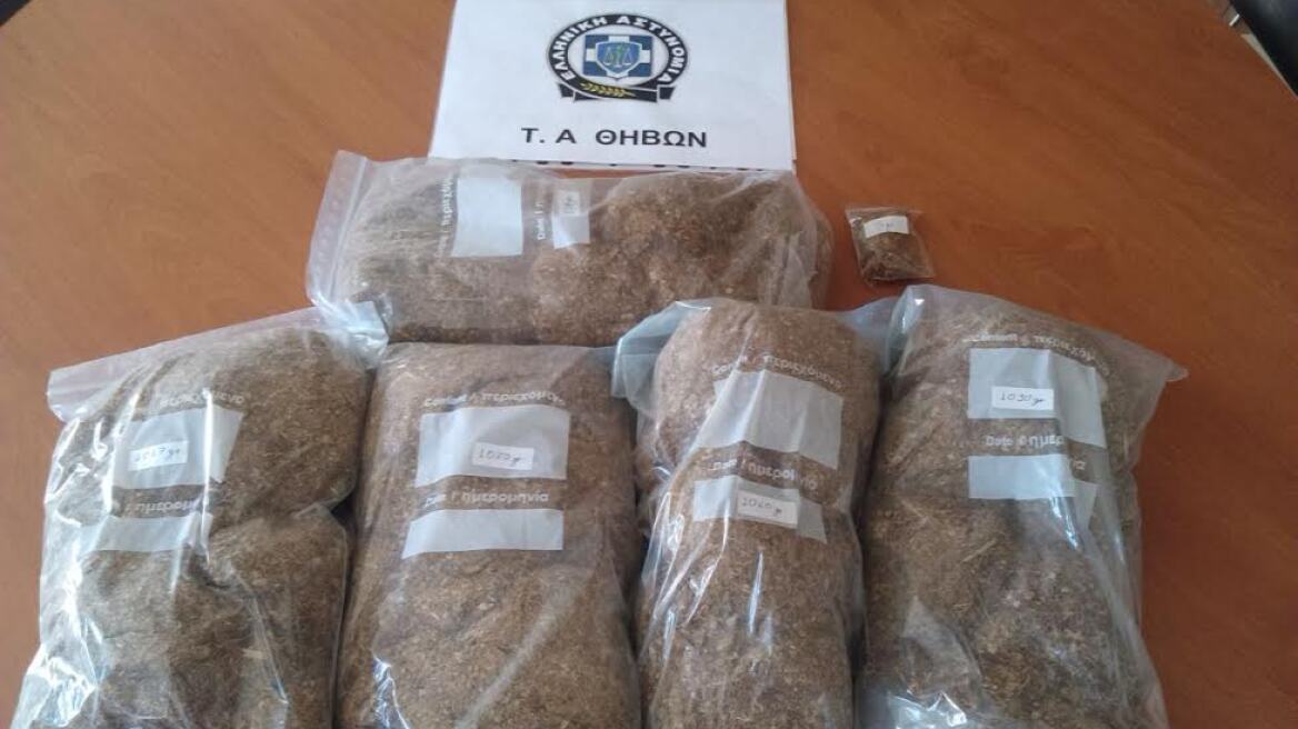 Συλλήψεις για λαθραίο καπνό και τσιγάρα