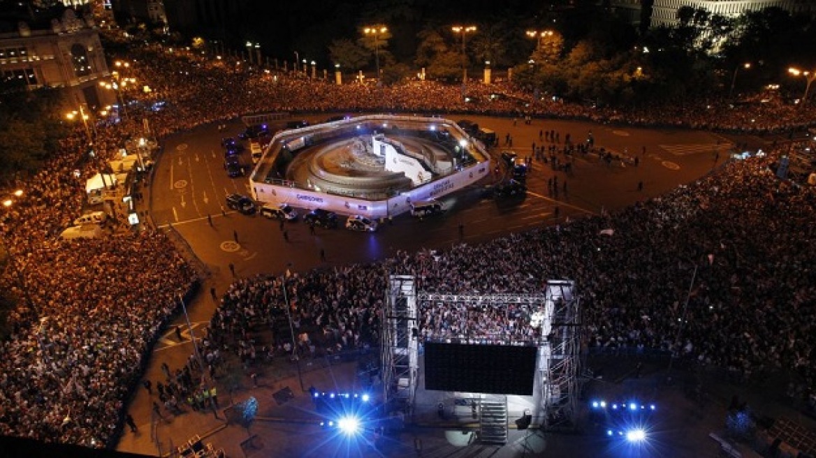 Βίντεο: «Κάηκε» η Μαδρίτη 