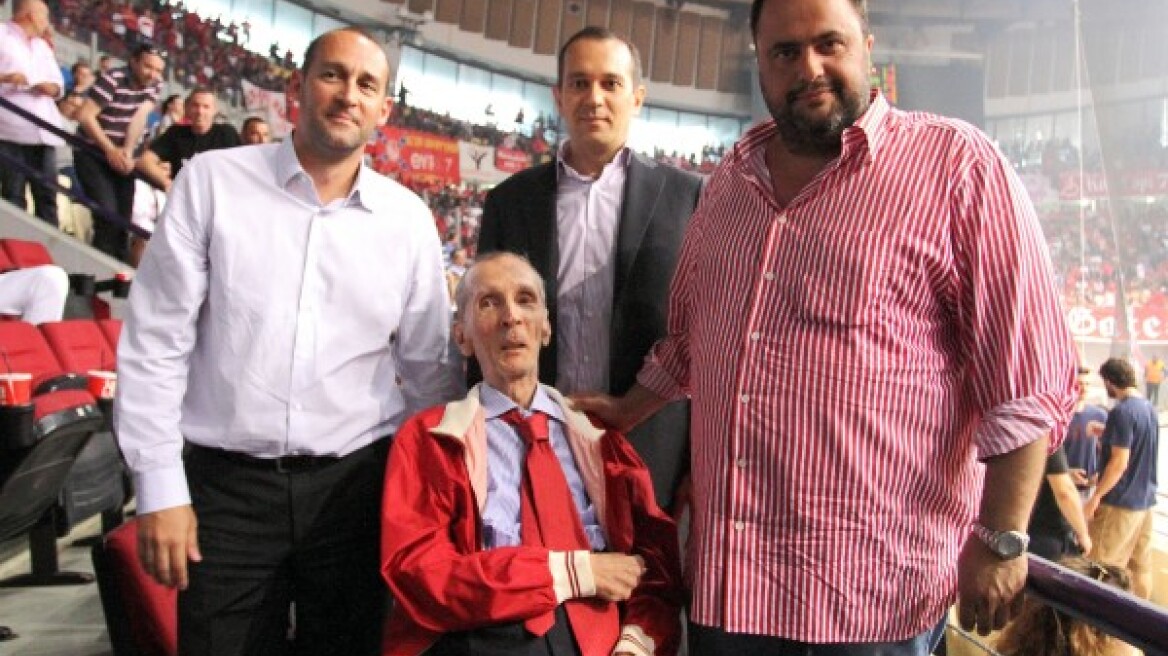 Μαζί στο ΣΕΦ Βαγγέλης Μαρινάκης και Κωνσταντίνος Αγγελόπουλος