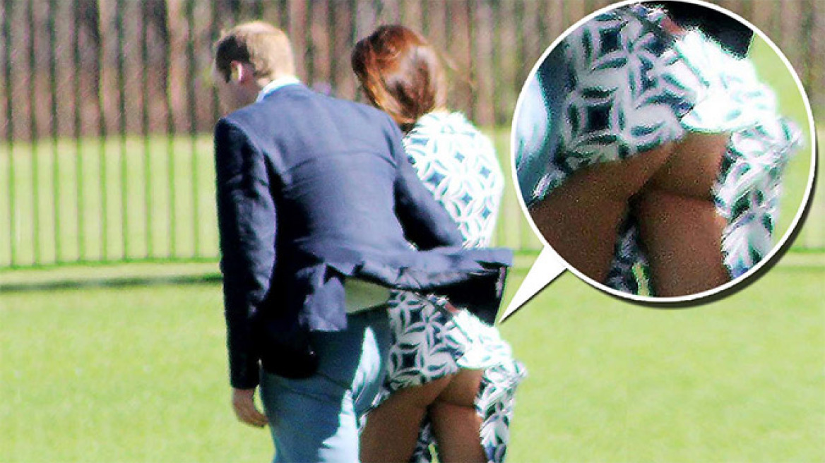 Kate Middleton: Η πριγκίπισσα είναι γυμνή και σπάει το... πρωτόκολλο!