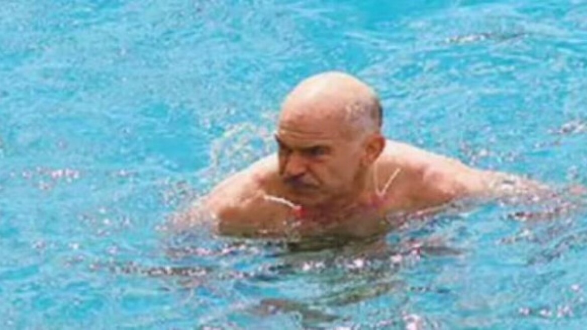 Αρχίζει τα μπάνια ο Γιώργος