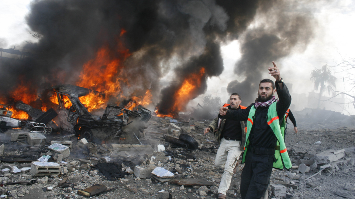 Αεροπορικές επιδρομές ισραηλινών μαχητικών στη Γάζα
